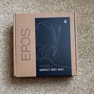 BRAND NEW Impact 860 ANC Over-Ear Headphones - Black